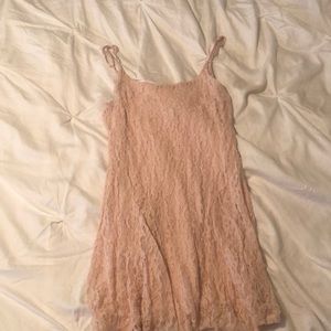 All lace dress, short